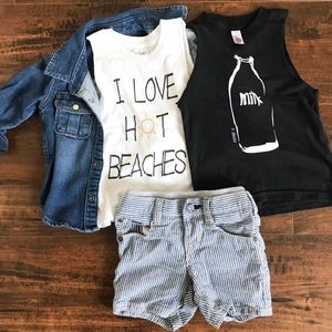 Baby boy summer clothes (Mix and Match outfit) GAP